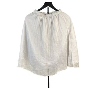 Gap Kids Silver Gray Pleated Skirt Size M (8)  Organza